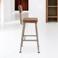 thumbnail image 3 of Heron Bar Stool with Solid Wood, 3 of 4