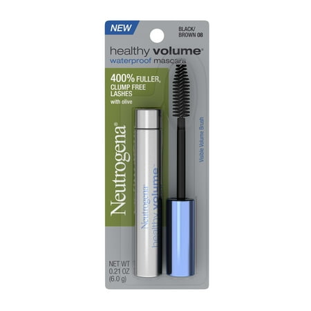 Neutrogena Healthy Volume Waterproof Mascara - 08 Black/Brown - 0.21oz
