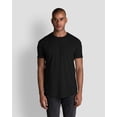 thumbnail image 2 of Origin Curved Crew T-Shirt: Black, 2 of 7