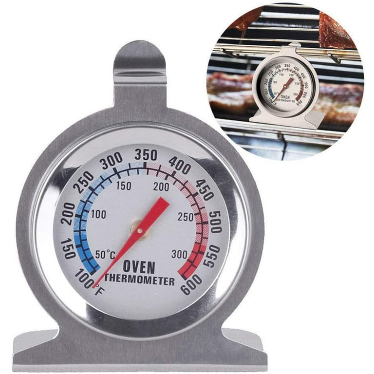 FOOD THERMOMETER WITH Stainless Steel Clip for Deep Fryer Oil Temperature  Gauge $13.39 - PicClick AU