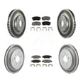 thumbnail image 1 of Transit Auto Front Rear Coated Disc Brake Rotors and Ceramic Pads Kit for Car 2010-2015 Chevrolet Camaro LT LS KGC-101077, 1 of 11