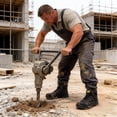 thumbnail image 7 of MeMoride Men's Steel Toe Boots Anti-slip Comfort Work Safety Shoes for Building Industrial, 7 of 7