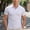 White, variant on Fnnxeal Mens Polo Shirts, Summer Solid Classic Short Sleeve T-Shirt Casual Navy Lightweight Shirts for Men Size 2XL
