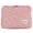 Pink Flower, variant on 13 Inch Computer Carrying Case, Red Heart Printed Padded Laptop Liner Bag