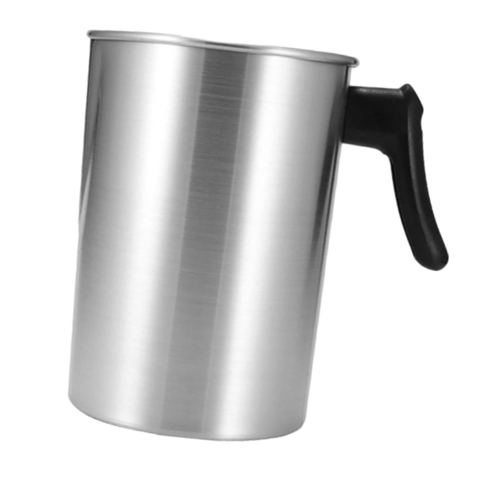 Abbraccia Candle Making Pouring Pot Melter Pot Durable with Spout Melting Pot Candle Making Pitcher for Candy Butter DIY Crafts A