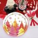 thumbnail image 5 of Adornos navideños, adornos para el árbol de Navidad, regalos navideños, platos de papel navideños, artículos para fiestas, platos desechables para decoración, artículos para fiestas navideñas, platos, 5 of 7