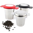 thumbnail image 2 of Filtro De Té De Acero Inoxidable Infusor De Té Durable Multifuncional Con Colador De Té De Cubierta De Silicona Noticed HA045476-01, 2 of 6