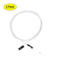 thumbnail image 1 of Unique Bargains NTC 3950 100K Thermistor with 1 Meter Wire and Black Female 2 Pin Head 3PCS, 1 of 3