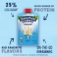 thumbnail image 2 of Stonyfield Organic Kids Whole Milk Yogurt Pouch, Vanilla, 3.5 oz., 2 of 10