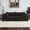 Black, variant on 78.8" Corduroy Boneless Loveseat Couch with Removable Cushion, Cloud sectional Sofa, No Assembly Required, Compression Sofa in a Box, DlY Combination for Living Room