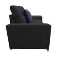 thumbnail image 4 of Love seat El Bazar Store Suecia Lino Negro 2 plazas Modular Moderno Sala Sofa, 4 of 5