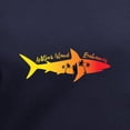 thumbnail image 3 of CafePress - Ackins Island Bahamas T Shirt - Women's V-Neck Dark T-Shirt, 3 of 4