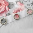 thumbnail image 4 of Castle Fairy Chic Flower Blackout Curtains Set of 2 (52x84 Each) for Teens Women Men,Vintage Rustic Flower Window Curtains,Botanical Plants Curtains and Drapes,Breathable Home Decor, 4 of 6
