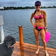 thumbnail image 6 of New Wave Swim Buoy Lightweight Swim Bubble, Pink, 8 oz, 6 of 9