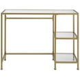 thumbnail image 2 of Crosley Furniture Bureau en Verre Aimee, Or, 2 of 5
