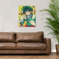 thumbnail image 5 of My Hero Academia Izuku Midoriya Anime Canvas Decorative Poster Art Picture Painting Bedroom Painting Decor Dinner Room Living Room Posters Gift Unframe Wall Poster 20"x24", 5 of 7