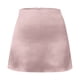 thumbnail image 5 of Falda mini evasé de cintura alta para mujer - Falda con forro de cinta de raso y cremallera - Poliéster, estilo deportivo dulce - XS-XL, 5 of 8