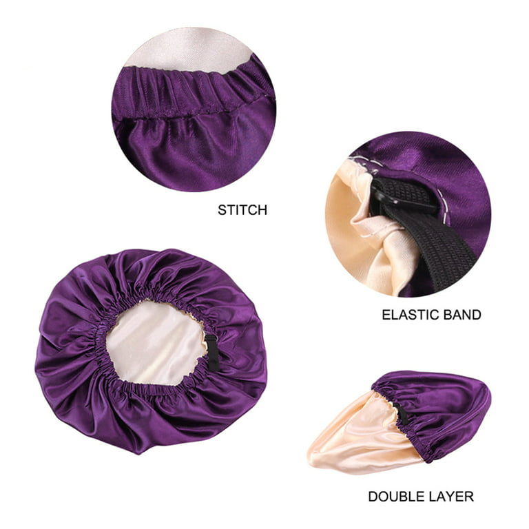 Bonnet de nuit réglable wax, doublé de satin - Esancyel – NSC SHOP