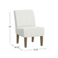 thumbnail image 4 of HH2Home Brook Hill Upholstered Accent Chair, White, 4 of 7