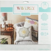 Waverly Inspirations Plastic Stencil, Bohemian, 12 in x 12 in, 3 Piece