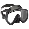 thumbnail image 2 of Visor Máscara Adulto CRESSI  Liberty Negro Mono Lente Transparente, 2 of 5