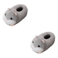 thumbnail image 4 of Qarigey Women Mens Lamb Soft Plush Slippers Sheep Shoes House Warm Winter Cartoon tipo 3 2piezas, 4 of 6