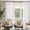 White, variant on Natural Pinch Pleated Linen Curtains 72 Inches Long 72 Inch Wide for Living Room Bathroom Light Filtering Semi Sheer Shower Bath Curtain 72x72 Boho Neutral Pinch Pleated Drape Hooks Rings 1 Panel