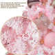 thumbnail image 2 of Arbolito de Navidad Nevado Rosa Artificial Pino de Lujo con Serie de Luz LED 180 Cm Frondoso, 2 of 6