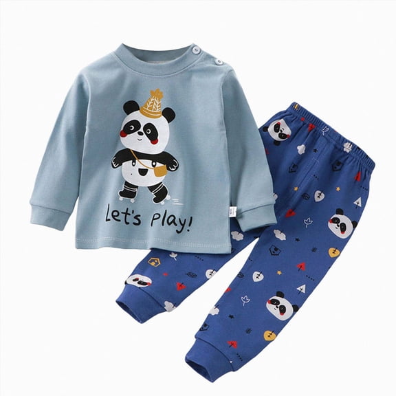 TOWED22 Toddler Kid Girl Clothes for Fall 2 Piece Long Sleeve Graphic Tee and Pants Set Outfits Clothing Adorable(Dark Blue,4-5 Y)
