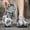 Gray Blue, variant on Men'S Summer Clogs with a 1.97inch Thick Sole, Featuring a Cloud-Like Sensation, Non-Slip Closed Toe Design, Soft And Breathable Water Sandals Suitable for The Beach