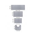 thumbnail image 2 of 1pc Simple Solid Color Memory Foam Quick Rebound Water-Absorbent Non-Slip Floor Mat Bathroom Floor Mat Bathroom Floor Mat, 2 of 5