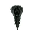 thumbnail image 4 of Green Verdigris Cast Iron Lion Head Door Knocker, 4 of 4