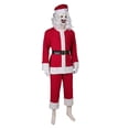 thumbnail image 5 of Disfraz de Papá Noel Art the Clown Terrifier 3 para adultos, disfraz de fantasía para hombre y mujer, máscara, traje de carnaval de Halloween, 5 of 5