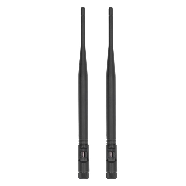 Antena inalámbrica, 2 piezas Antena plegable ABS Antena plegable Antena de alta ganancia Funcionalidad de alta precisión