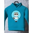 thumbnail image 3 of Raccoon And The Stars Hoodie Toddler -Image by Shutterstock,  4 Toddler, 3 of 4