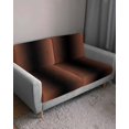 thumbnail image 3 of Dark Orange Black Ombre Couch Cushion Covers Stretch, Washable Sofa Seat Covers Individual Seat Cushion Sofa Slipcovers Modern Gradient Abstract Art Couch Cover Furniture Protector S-1PCS, 3 of 7