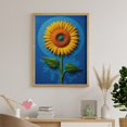 thumbnail image 6 of Diamond Art Kits for Adults, Sunflower Blue Canvas Art 5D Diamond Painting Kits for Adults Beginners, DIY Full Drill Diamond Painting, Gem Art and Crafts 12x16, 6 of 7