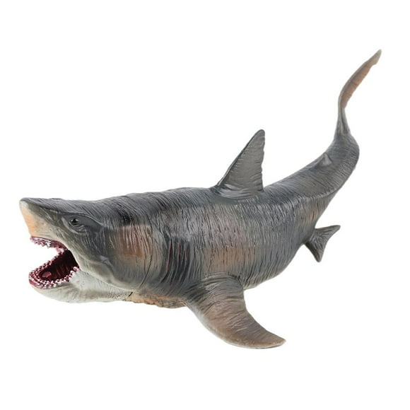Toys Megalodon Whale Figure - Hand-Crafted Huge Shark Toy Highly Realistic Looks ABS Material Shark Sea Creatures Toys for Children Gift