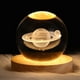 thumbnail image 3 of Luz de bola de cristal para decoración del hogar Luz de noche de bola de cristal 3D, 3 of 3