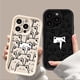 thumbnail image 2 of Funda para Iphone 11 12 13 14 15 Pro Max 7 8 SE 2022 XR X XS Max 12 Mini funda suave pareja Linda protección completa, 2 of 5