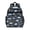 Police and Star, variant on Police and Sheriff Yellow Pattern Backpack for School, Cute School Bag with Adjustable Shoulder Straps and Padded Back, 15.25"x11.5"x5.25"