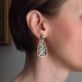 thumbnail image 4 of WILLBEST Aretes Pendientes De Personalidad Vintage Exquisitos Para Mujer, 4 of 5