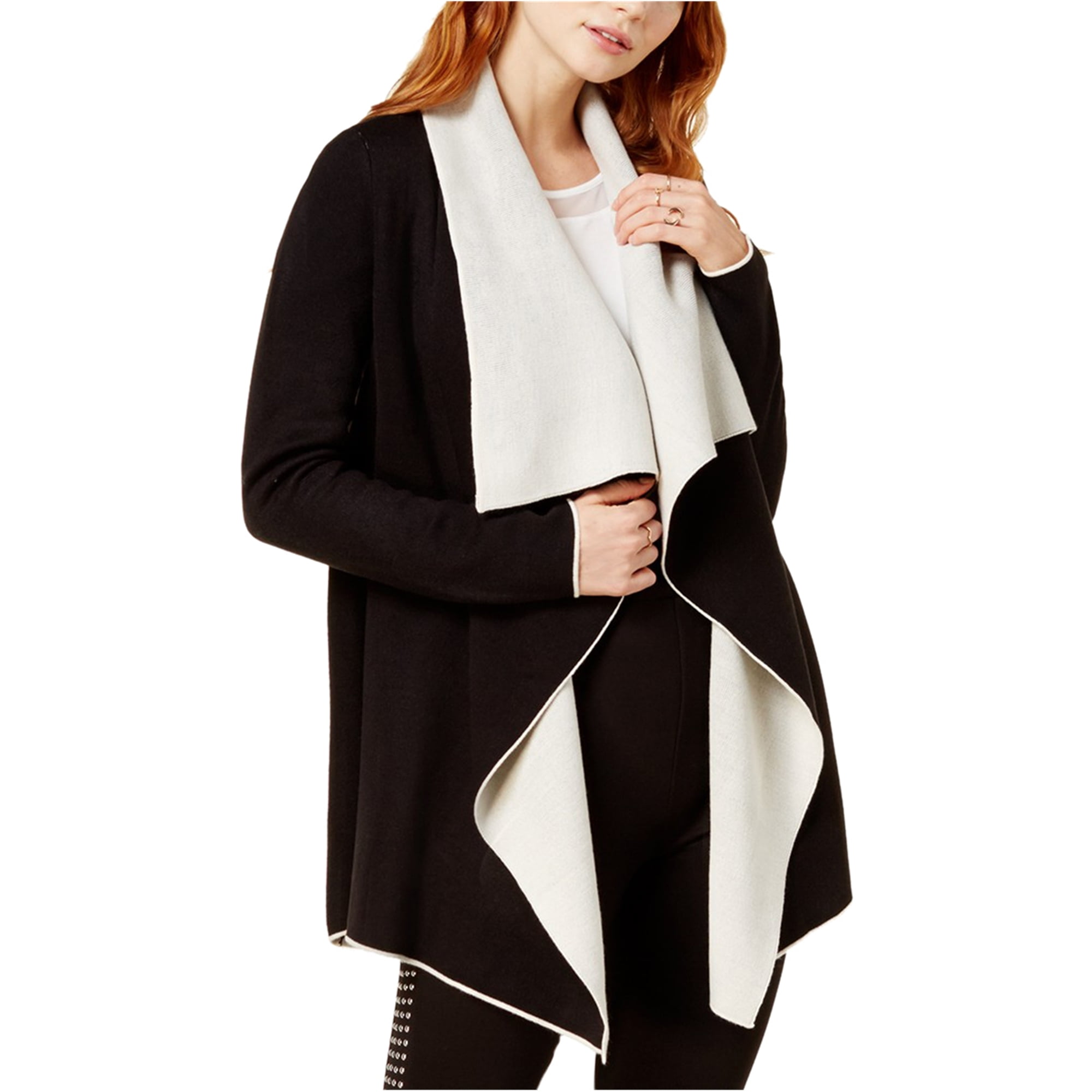 womens draped cardigan