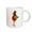 White, variant on 3drose, Funky Colorful Rooster, 11oz Magic Transforming Mug