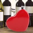 thumbnail image 3 of Jarra de whisky con Alcohol en forma de corazón de acero inoxidable portátil, botella de cántaro de vino, 3 of 8