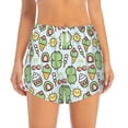 thumbnail image 2 of Goofa Frog With Sweet Printed Women 2 in 1 Running Shorts,Quick Dry Athletic Workout Shorts,High Waisted Athletic Shorts with Liner Pockets-XX-Large, 2 of 9