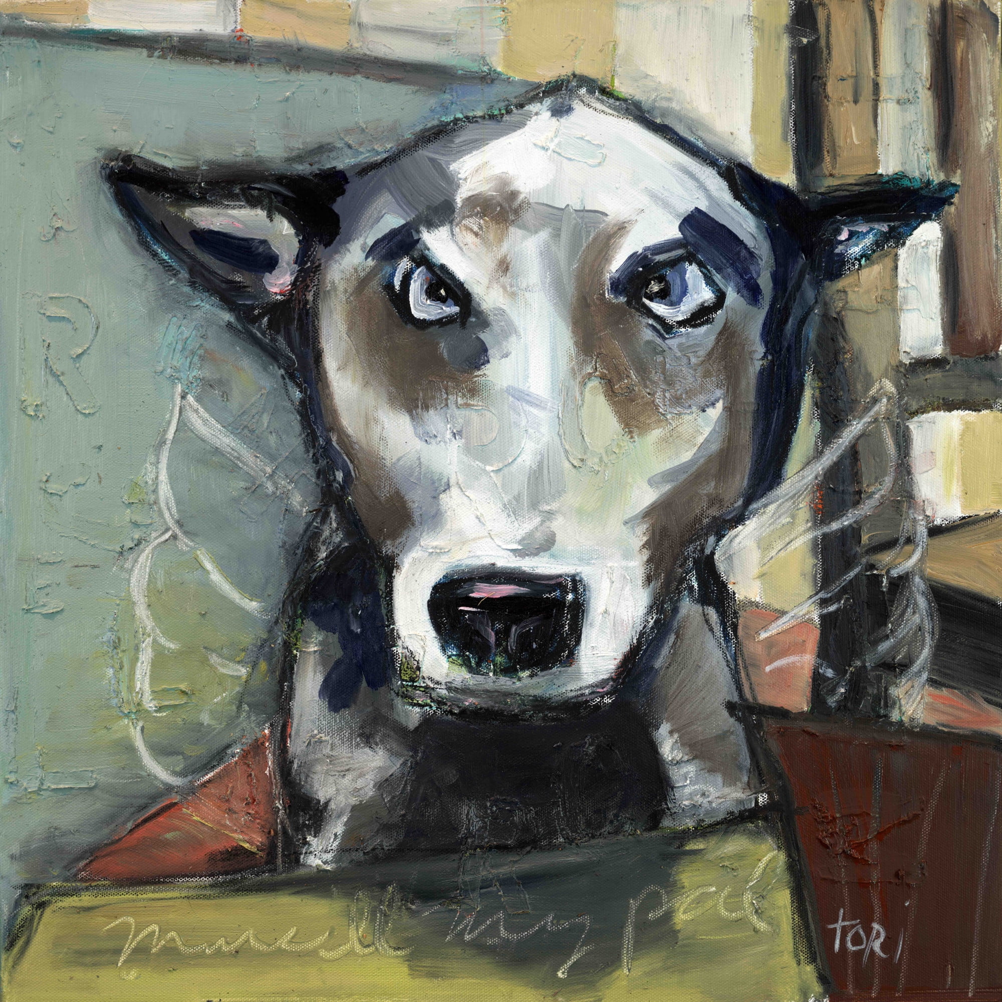 Marmont Hill "Marcel" by Tori Campisi Painting Print on Canvas