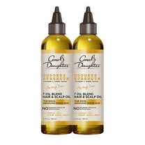Carol's Daughter Goddess Strength 7 Oil Scalp and Hair Oil Duo Pack