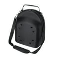 thumbnail image 4 of Bolsa de transporte para gorras de béisbol, estuche protector de 6 gorras, organizador de EVA multiusos, mochila, estuche rígido portátil con asa para Negro Macarena Estuche de viaje para sombreros, 4 of 8