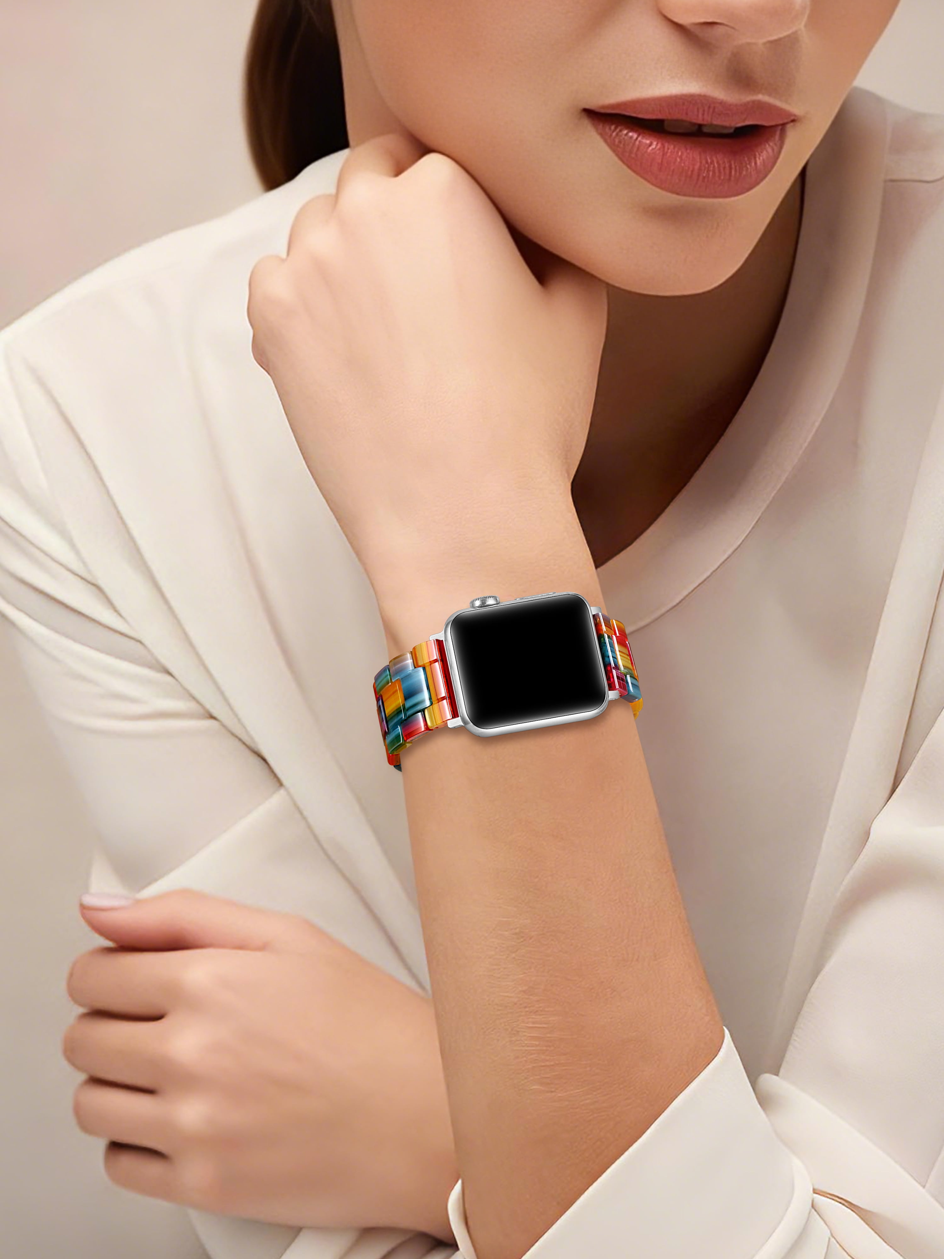 Claire Resin Link Band for Apple Watch